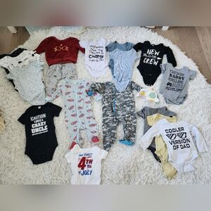 19 Piece Baby Graphic Clothes. Sizes 0-3 & 3-6. Disney. Like New. Best Offer